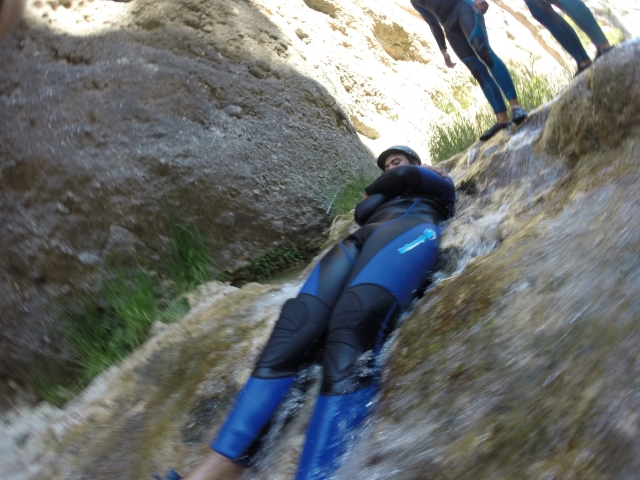  Scivolo canyoning 