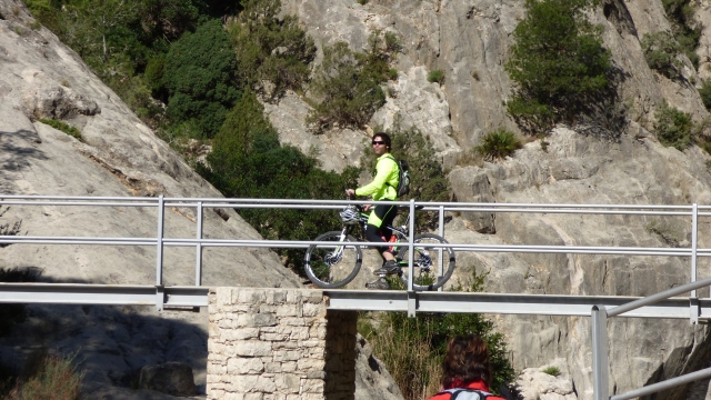  Pedalar pela ponte 