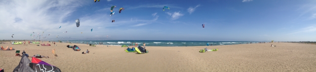  zone de la plage des cerfs-volants 