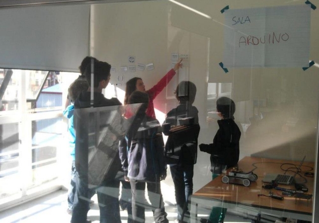 Trabajo en equipo para tramarrar de entender algunos de los conceptos claves
