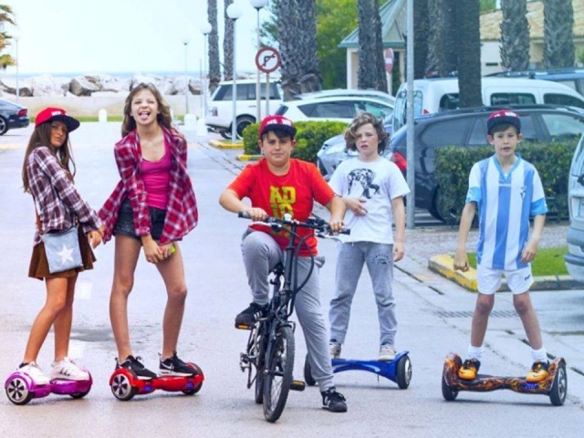 ebike with hoverboards 