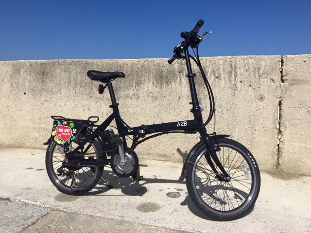 notre vélo électrique en balade 