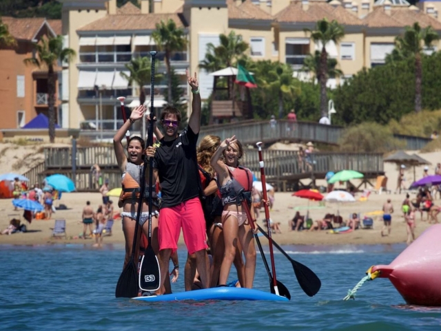  Paddle surf gigante em Huelva