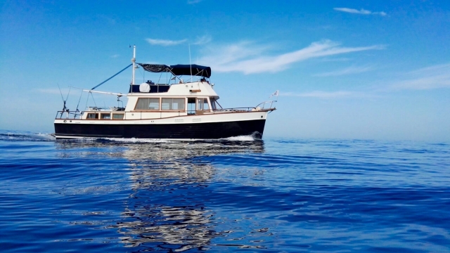  La nostra barca in mare 