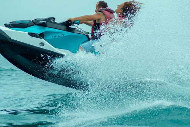  Vitesse avec jet skis 