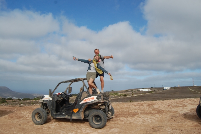  Escursione in buggy lungo la costa nord di Lanzarote