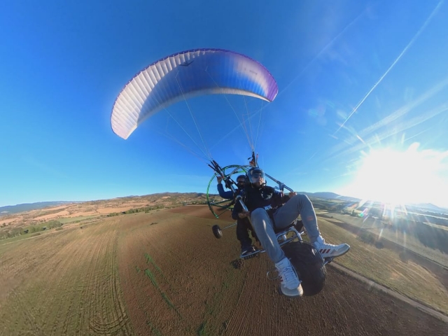 Gleitschirmflug-Erlebnis in La Rioja 
