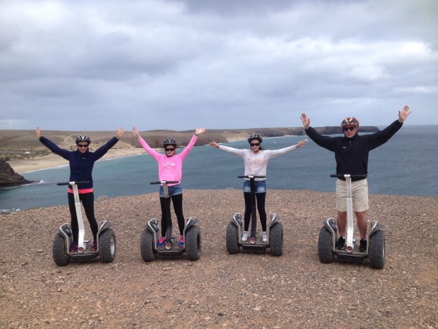 Nuestos amigos en segway