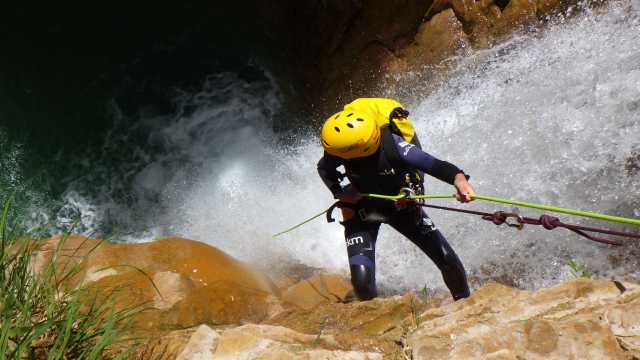 Canyoning in Furco Canyon Level 2