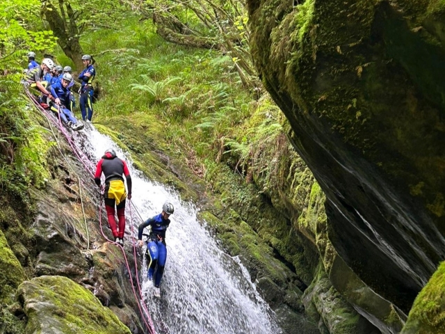 Descent of the Vallegón ravine 