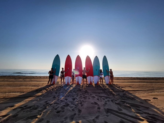 Clase de paddle board