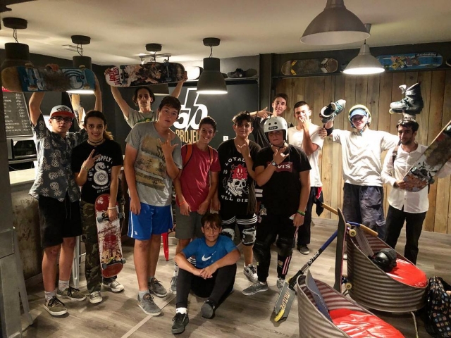  Cours de skate à Madrid 