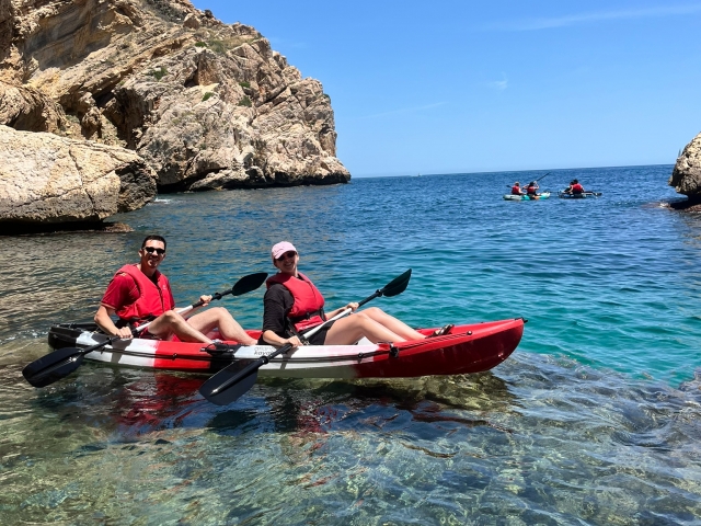 Kayak Bipplaza Rental Moraira Náutico Clube, 1H