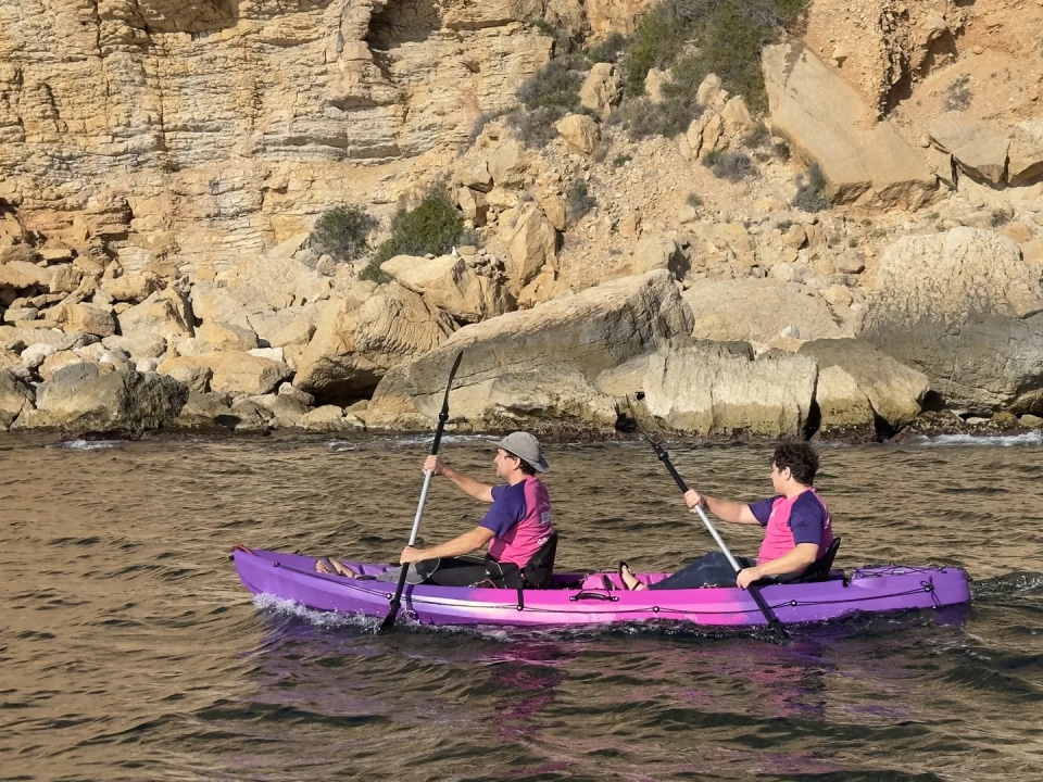 Genießen Kajak auf den Costa Blanca 