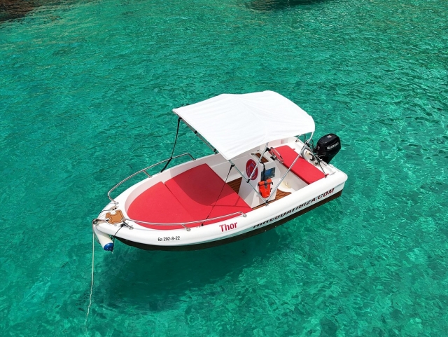 Barco para 4 personas