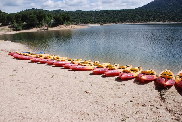  Canoë dans le réservoir de San Juan 