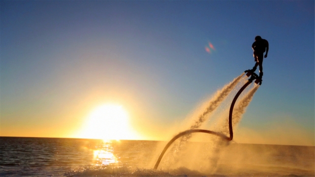  Pirouette mit dem Flyboard 