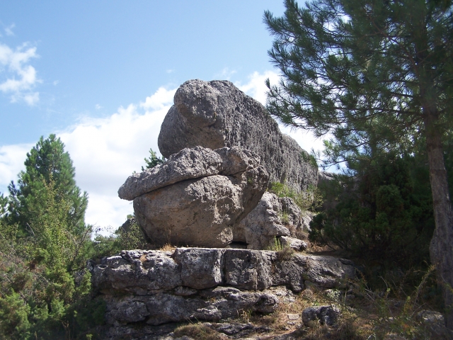 Formacion de rocas en ciudad encantada