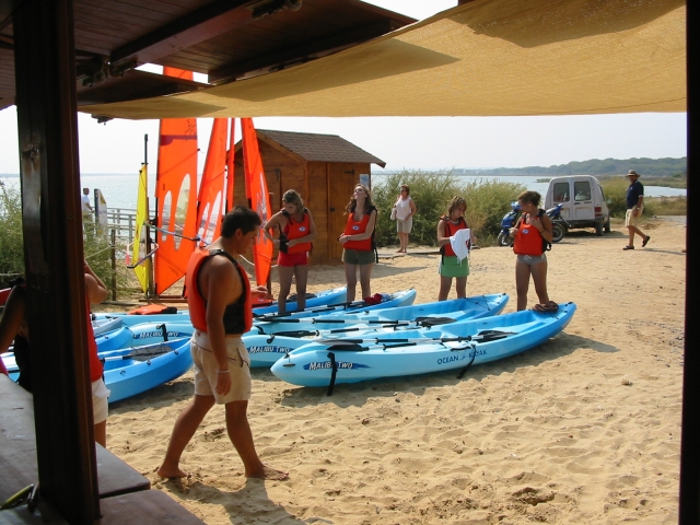  Paddle surf in Huelva 