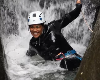 Canyoning di medio livello nell'Erta