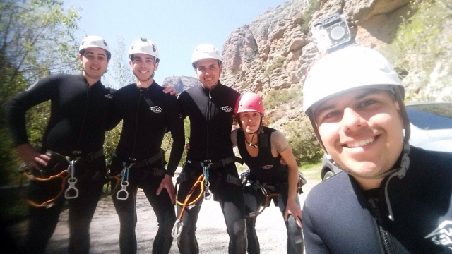  Gruppo di canyonisti 
