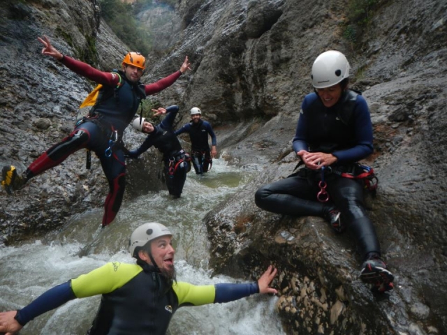 Canyoning Bas Estarón 3h30m