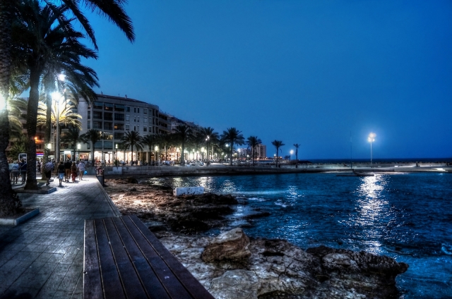 Torrevieja at night 
