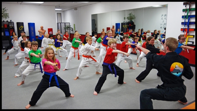 Clase de artes marciales