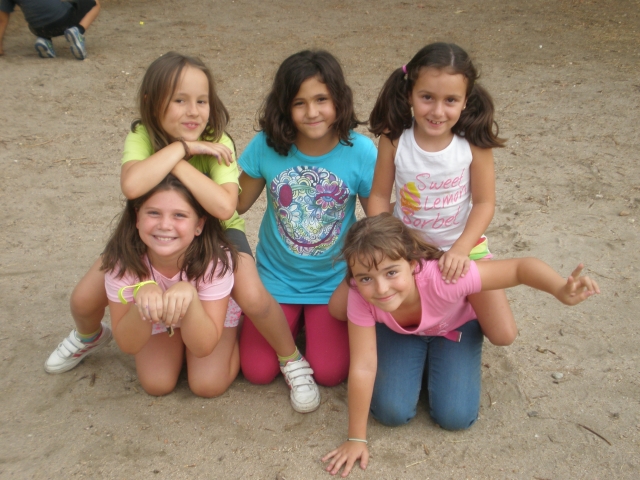  girls in the Valladolid camp 