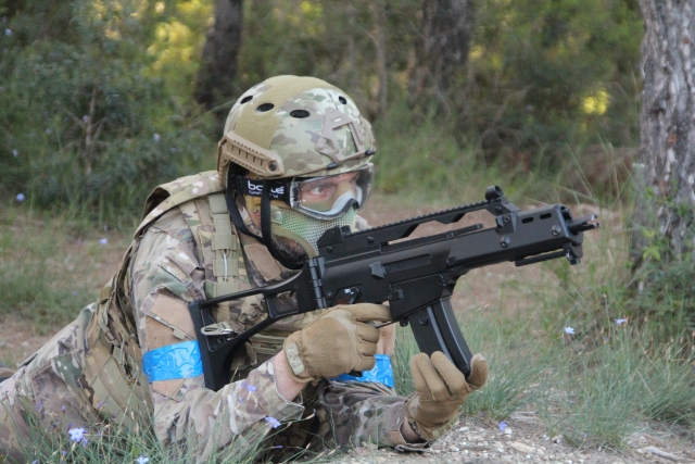  Soldat bien équipé 