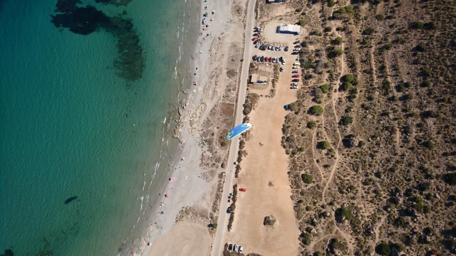  Küste von Santa Pola aus der Luft 