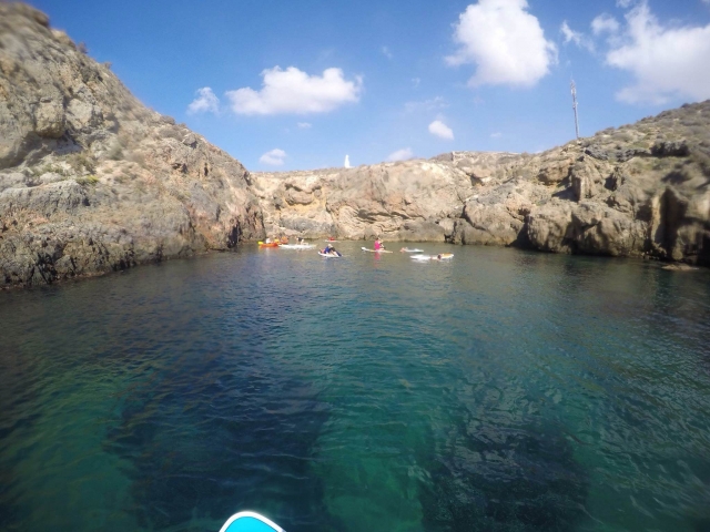  Paddle surf à Puerto de Mazarron 