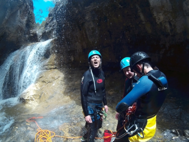  Canyoning in Poyatos 