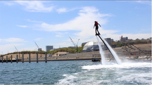 Disfruta del flyboard