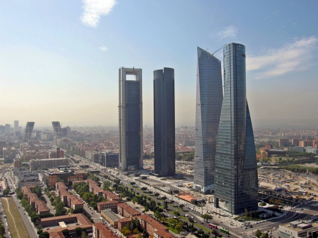  The towers of Madrid 