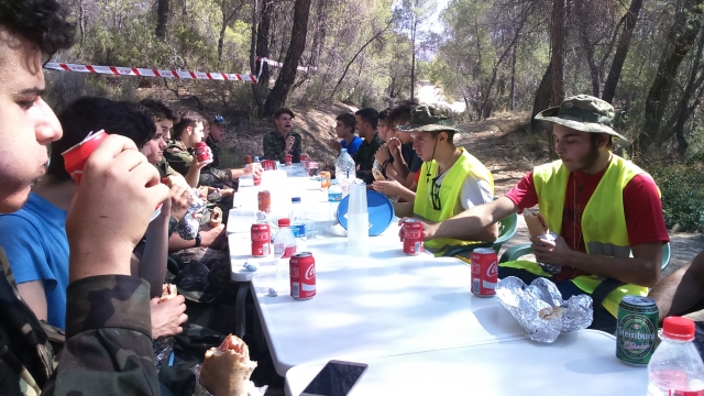  Pranzo dopo la partita 
