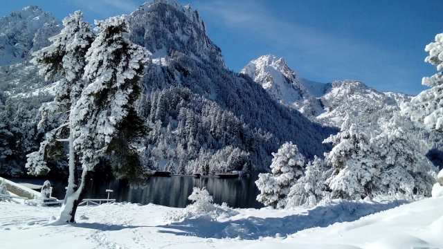 Aigüestortes nevado