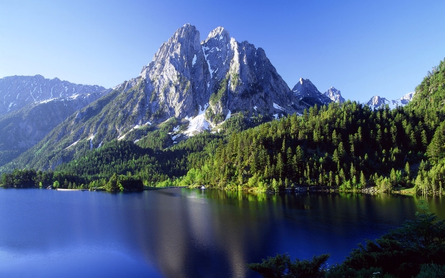 El lago de Sant Maurici