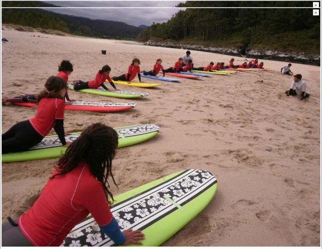  Surfing lessons 