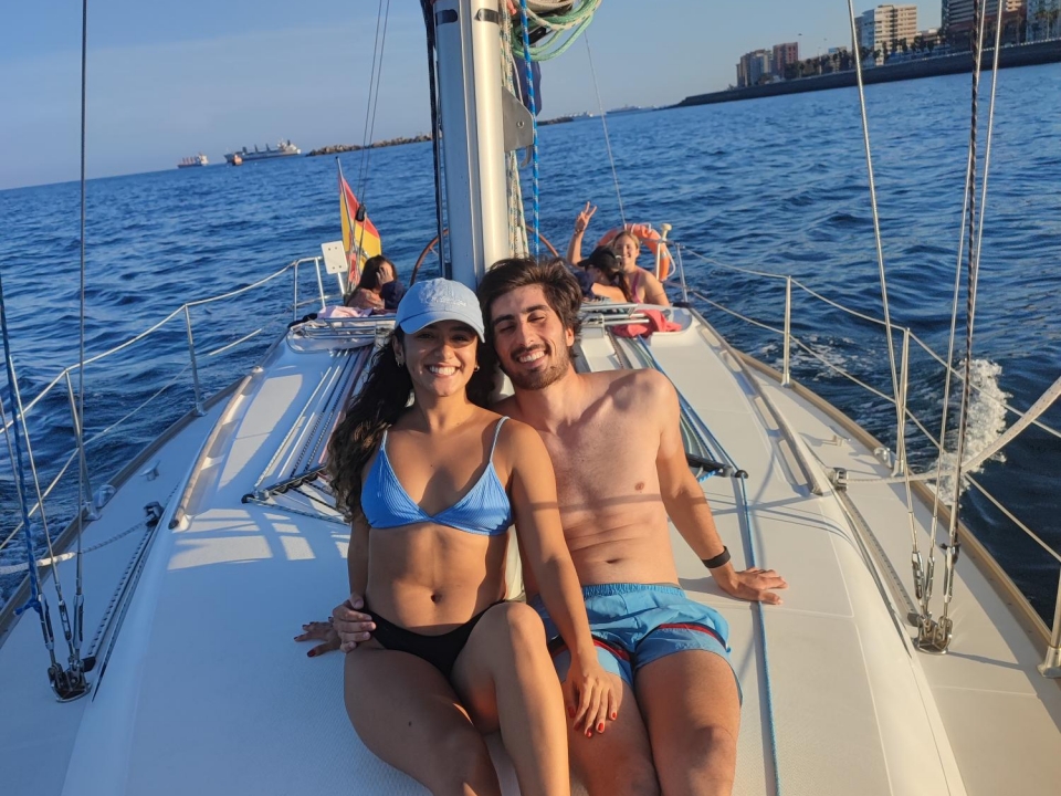 Ruta romántica en barco