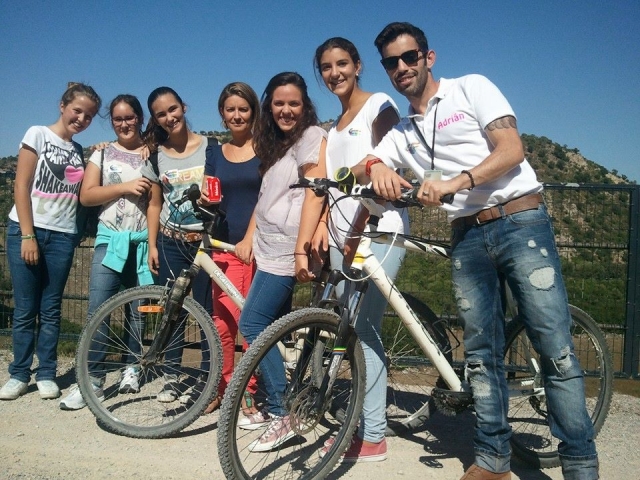paseo en bicicleta por Sierra Cadiz