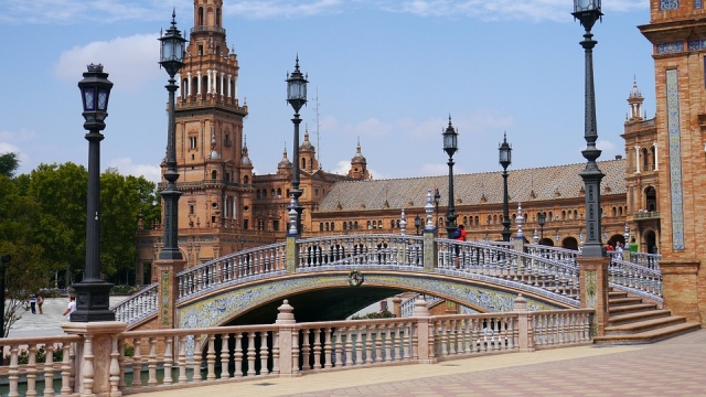  Plaza Espana a Siviglia 