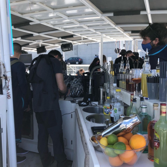  Crew preparing lunch 