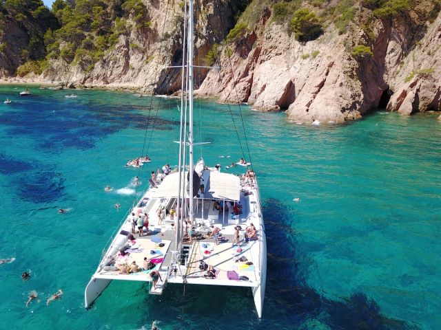  Boat at anchor