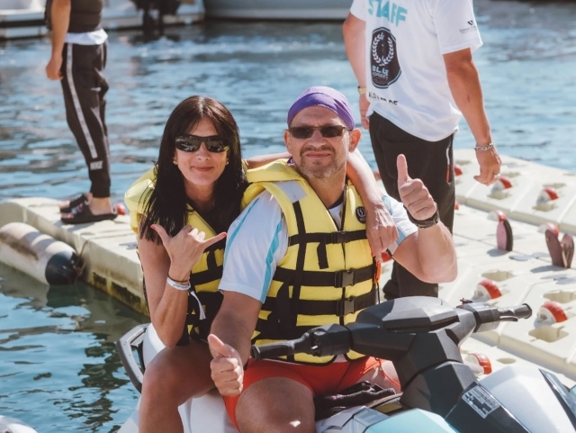 Antes de iniciar la ruta en jet ski por Almería