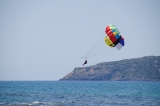 Parasailing in Ibiza Sunset