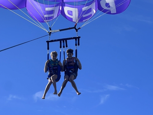 Parasailing en pareja