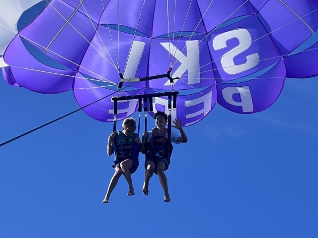 Parasailing en Santa Eulàlia