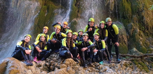  Canyoning with friends