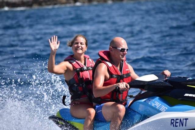 Jet ski + buggy + parasailing + SUP, Puerto Mogán